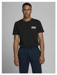 Jack & Jones T-shirt Total Black από το Cosmossport