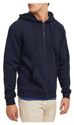 Jack & Jones Ζακέτα Navy Blazer με Κουκούλα