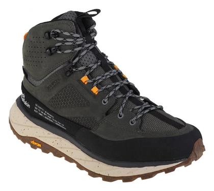 Jack Wolfskin Terraquest Ορειβατικά Μποτάκια Αδιάβροχα Πράσινα από το MybrandShoes