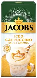 Jacobs Στιγμιαίος Καφές Iced Cappuccino με Άρωμα Salted Caramel Salted Caramel 8x17.8gr Κωδικός: 19464028 από το ΑΒ Βασιλόπουλος