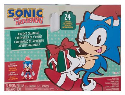 Jakks Pacific Χριστουγεννιάτικο Ημερολόγιο Sonic Hedgehog 2022