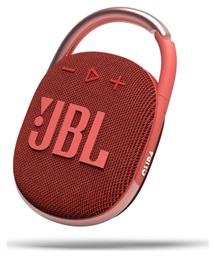 JBL Clip 4 Bluetooth 5W έως 10 ώρες Κόκκινο από το e-shop