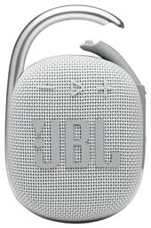 JBL Clip 4 Bluetooth 5W έως 10 ώρες Λευκό