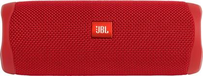 JBL Flip 5 Αδιάβροχο Ηχείο Bluetooth 20W με Διάρκεια Μπαταρίας έως 12 ώρες Κόκκινο