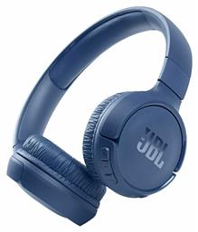 JBL Tune 510BT Ασύρματα / Ενσύρματα On Ear Ακουστικά με 40 ώρες Λειτουργίας και Quick Charge Μπλε JBLT510BTBLUEU