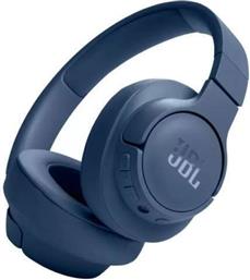JBL Tune 720BT Ασύρματα/Ενσύρματα Over Ear Ακουστικά με 76 ώρες Λειτουργίας Μπλε