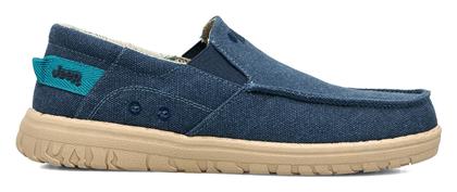 Jeep Ανδρικα Sneakers-samoa Slip On-casual-extra Light-anatomika-extra Soft/comfort-memory-foam- Μπλε Canvas από το CasualShoes