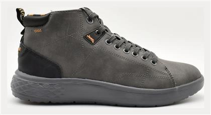 Jeep Footwear Kobi Mid Μποτάκια Casual Γκρι JM42131A-096