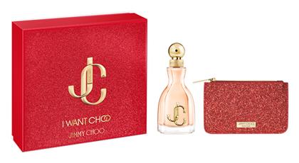 Jimmy Choo I Want Choo Eau De Parfum 60ml & Pouch