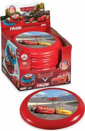 John Cars Frisbee Πλαστικό Κόκκινο με Διάμετρο 23 εκ.