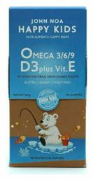 John Noa Happy Kids Omega 3/6/9 D3 Plus 90 ζελεδάκια από το CareLife