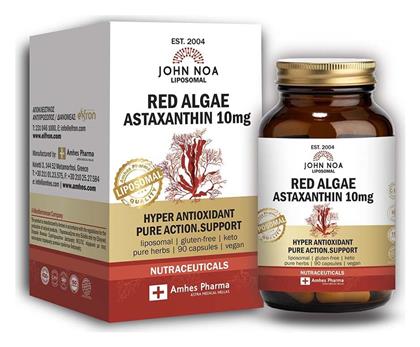 John Noa Liposomal Red Algae Astaxanthin 10mg 90 φυτικές κάψουλες