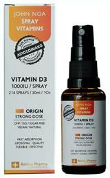 John Noa Vitamin D3 Origin Strong Dose Βιταμίνη 1000iu 30ml από το Pharm24