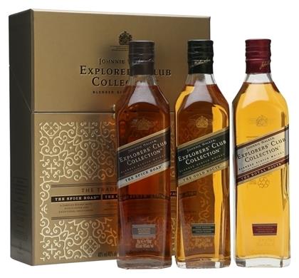 Johnnie Walker Explorer's Club Collection Ουίσκι 3x200ml