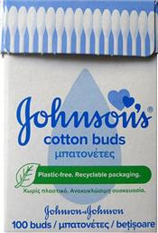 Johnson & Johnson Μπατονέτες σε Ανακυκλώσιμη Συσκευασία 100τμχ από το e-Fresh