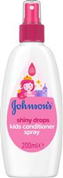 Johnson & Johnson Παιδικό Conditioner ''Shiny Drops'' για Εύκολο Χτένισμα σε Μορφή Spray 200ml