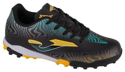 Joma Παιδικά Ποδοσφαιρικά Παπούτσια Evolution Jr με Σχάρα και Καλτσάκι Μαύρα από το MybrandShoes