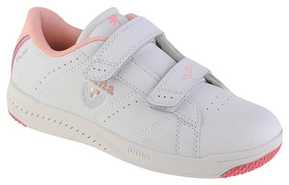 Joma Παιδικά Sneakers Jr με Σκρατς Λευκά