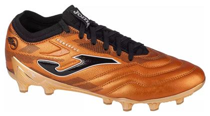 Joma Powerful Cup FG Χαμηλά Ποδοσφαιρικά Παπούτσια με Τάπες Πορτοκαλί