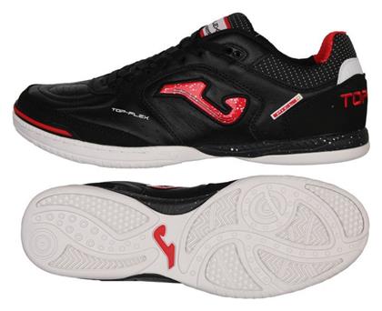 Joma Top Flex IN TOPW2401 Χαμηλά Ποδοσφαιρικά Παπούτσια Σάλας Μαύρα