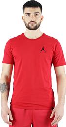 Jordan Air Jordan Αθλητικό Ανδρικό T-shirt Κόκκινο Μονόχρωμο από το HallofBrands