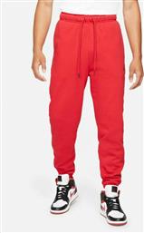 Jordan Essentials Παντελόνι Φόρμας με Λάστιχο Fleece Κόκκινο από το Cosmos Sport