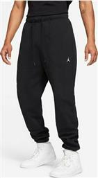 Jordan Essentials Παντελόνι Φόρμας με Λάστιχο Fleece Μαύρο