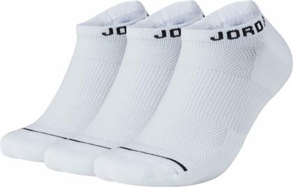 Jordan Jumpman Αθλητικές Κάλτσες Λευκές 3 Ζεύγη από το Outletcenter