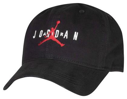 Jordan Παιδικό Καπέλο Jockey Υφασμάτινο Curve Brim Μαύρο