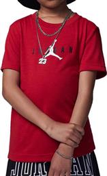 Jordan Παιδικό T-shirt Κοντομάνικο Κόκκινο