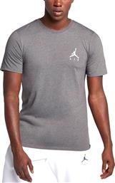 Jordan Sportswear Jumpman Air Αθλητικό Ανδρικό T-shirt Γκρι Μονόχρωμο από το Cosmos Sport