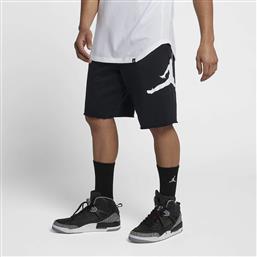 Jordan Sportswear Jumpman Fleece Αθλητική Ανδρική Βερμούδα Μαύρη από το Cosmos Sport