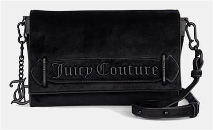 Juicy Couture Γυναικεία Τσάντα Ώμου Μαύρη