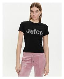 Juicy Couture Γυναικείο Αθλητικό T-shirt Black