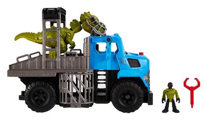 Jurassic World Imaginext Break Out Dinο Thrashing Dinosaur Νταλίκα Απόδρασης Δεινοσαύρων για 3+ Ετών