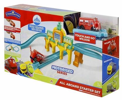 Just Toys Chuggington All Aboard Starter Σετ με Τρενάκι για 3+ Ετών από το Toyscenter