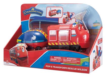 Just Toys Chuggington Pop & Transform Rescue Wilson Τρενάκι για 3+ Ετών