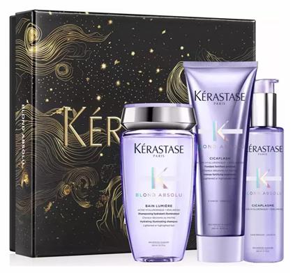 Kérastase Blond Absolu Σετ Περιποίησης για Βαμμένα Μαλλιά με Σαμπουάν και Conditioner 3τμχ από το Zizel