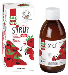 Kaiser 1889 Kids Syrup Σιρόπι για Παιδιά για Παραγωγικό Βήχα Φράουλα 200ml