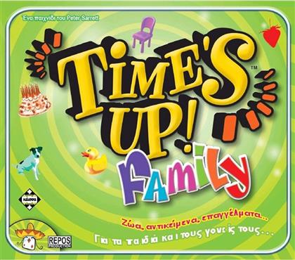 Kaissa Επιτραπέζιο Παιχνίδι Time's Up Family για 4+ Παίκτες 8+ Ετών από το Moustakas Toys