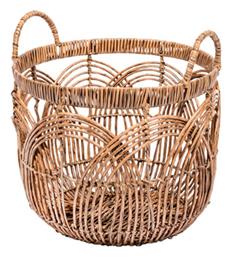 Καλαθι Λαβες 33cm 40x40x33cm Μονόχρωμο Kaeming