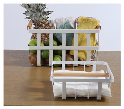 Καλάθι Nef-nef Homeware Sezen White 31x26x16.5