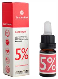 KannaBio Care Έλαιο Κάνναβης σε Σταγόνες 500mg με 5% CBD 10ml