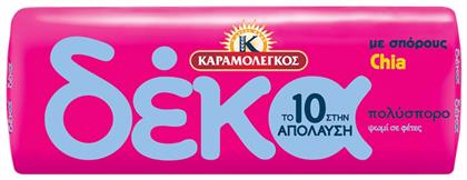 Καραμολέγκος Ψωμί Δέκα Πολύσπορο Chia 500gr Κωδικός: 22878928 από το ΑΒ Βασιλόπουλος