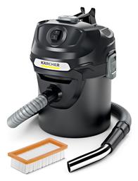 Karcher AD 2 Σκούπα Στάχτης 600W με Κάδο 14lt