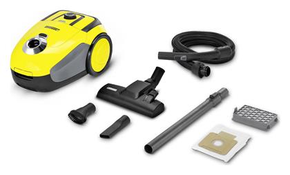 Karcher VC 2 700W με Σακούλα 2.8lt Κίτρινη