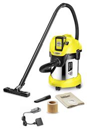 Karcher WD 3 Battery Premium Set Υγρών / Στερεών Επαναφορτιζόμενη 17lt