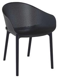 Καρέκλα Sky Black 54x60x81εκ.
