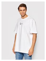 Karl Kani T-Shirt Small Signature 6060585 Λευκό Regular Fit από το Modivo