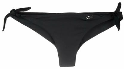 Karl Lagerfeld Bikini Brazil Με Κορδονάκια Μαύρο KL21WBT08